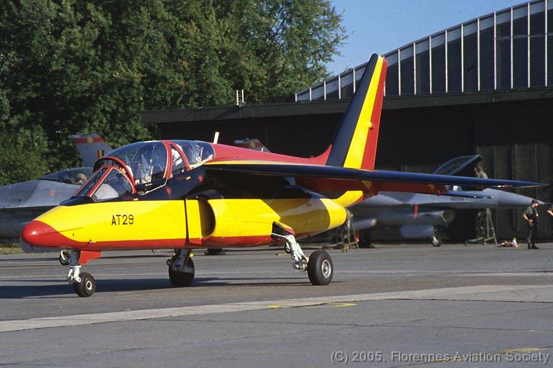 1987 AT-29 Alpha-Jet 002 AT-29 - Demo aicraft flown by 